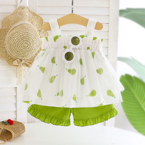 0fw3s internet celebrity girls' summer suit western style 2 baby's slipdress sling children's clothing summer children's
0fw3s internet celebrity girls' summer suit western style 2 baby's slipdress sling children's clothing summer children's