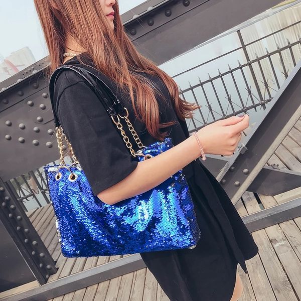 large capacity fashion handbags for women sequine designer one shoulder bags female shopping bag women bag
large capacity fashion handbags for women sequine designer one shoulder bags female shopping bag women bag