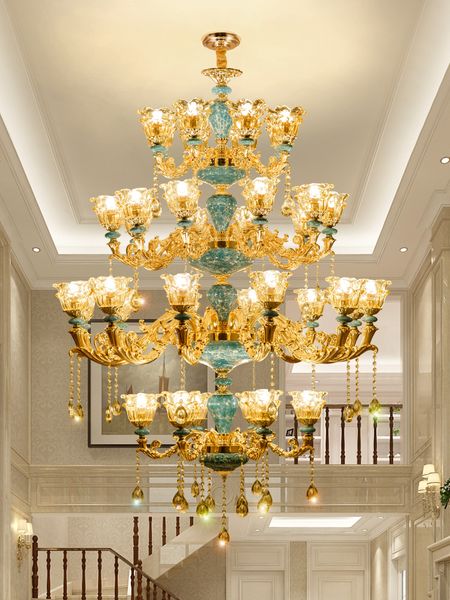 duplex building large chandelier villa living room stair three-story big crystal pendant lamp l long crystal chandeliers light
duplex building large chandelier villa living room stair three-story big crystal pendant lamp l long crystal chandeliers light