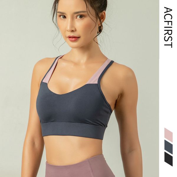 gym clothing acfirst women bras breathable cut out anti-sweat shockproof padded sports bra yoga athletic running fitness workout, White;black
gym clothing acfirst women bras breathable cut out anti-sweat shockproof padded sports bra yoga athletic running fitness workout, White;black