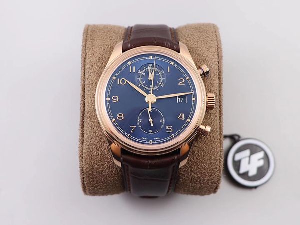 2020 new zf the highest version of portugal series multifunctional chronowatch cal.89361 with a movement of 42mmx13.5mm
2020 new zf the highest version of portugal series multifunctional chronowatch cal.89361 with a movement of 42mmx13.5mm