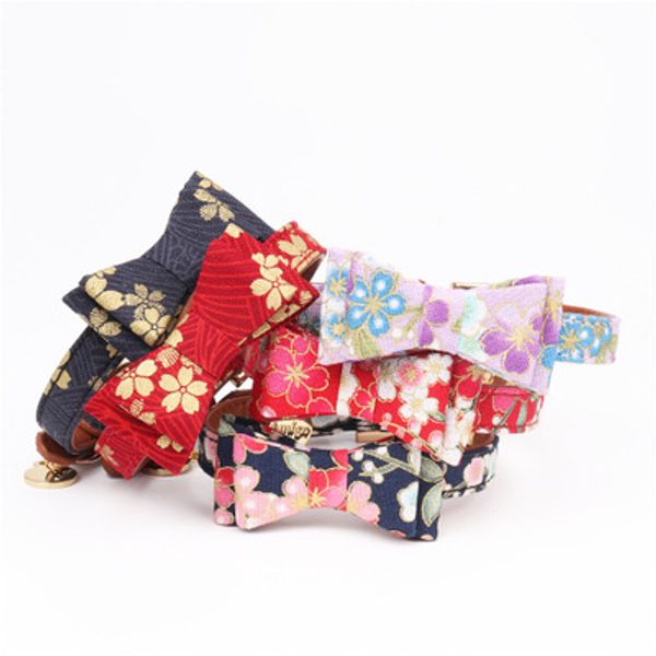 soft japanese kimono bow tie dog collar cat accessories pet collier pour chien collar perro coleira
soft japanese kimono bow tie dog collar cat accessories pet collier pour chien collar perro coleira