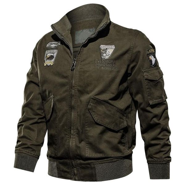 rand men's jacket utumn spring deigner plus size cotton stand collar fit slim us ir force jacket coat men 4xl y8203, Black;brown
rand men's jacket utumn spring deigner plus size cotton stand collar fit slim us ir force jacket coat men 4xl y8203, Black;brown