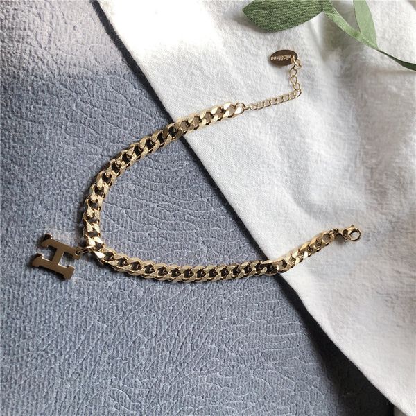 korean style, 316 titanium steel color-keeping thick chain letter simple bracelet bracelet bracelet, Golden;silver
korean style, 316 titanium steel color-keeping thick chain letter simple bracelet bracelet bracelet, Golden;silver