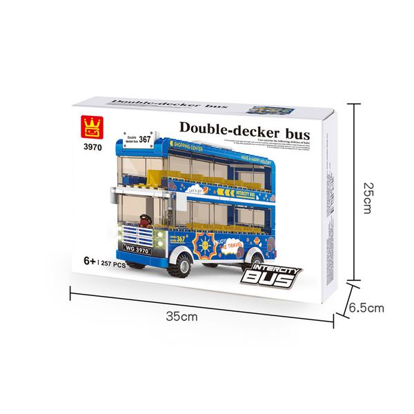 new and interesting toy transportation vehicle bus intercity double-decker small particle block toy model for boys girls children
new and interesting toy transportation vehicle bus intercity double-decker small particle block toy model for boys girls children