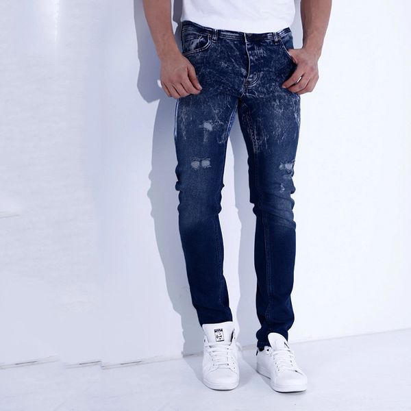 men's jeans men fashion snowflake hole solid color washed zipper denim trousers casual pencil pants, Blue
men's jeans men fashion snowflake hole solid color washed zipper denim trousers casual pencil pants, Blue