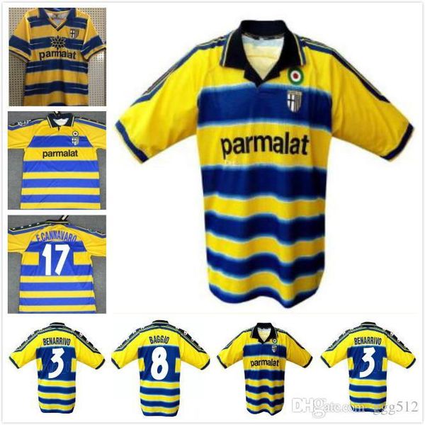 1999 2000 parma football jersey 99 00 parma home crespo thuram baggio retro jersey cannavaro ortega classic retro old football shirt, Black;yellow
1999 2000 parma football jersey 99 00 parma home crespo thuram baggio retro jersey cannavaro ortega classic retro old football shirt, Black;yellow