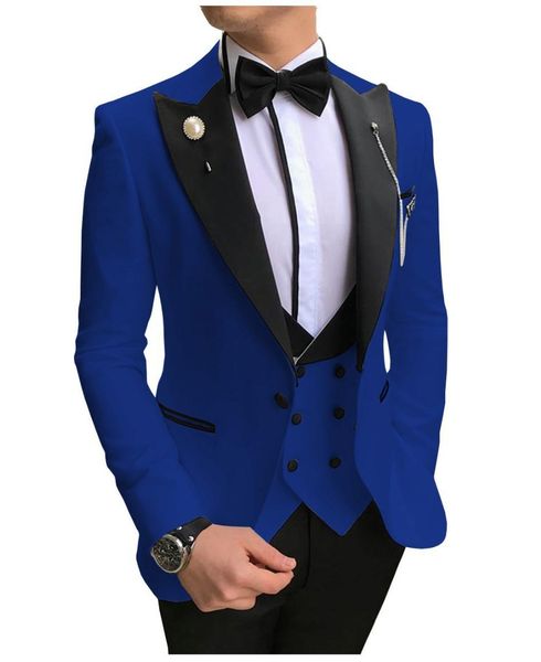 fashion royal blue groom tuxedos peak lapel slim fit groomsman wedding 3 piece suit men business prom jacket blazer(jacket+pants+tie+vest)69, Black;gray
fashion royal blue groom tuxedos peak lapel slim fit groomsman wedding 3 piece suit men business prom jacket blazer(jacket+pants+tie+vest)69, Black;gray