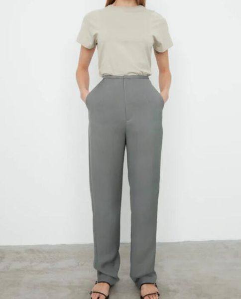 2020 arles fluid trousers shadow black extra long trousers slim waistband high waist fashion long pants, Black;white
2020 arles fluid trousers shadow black extra long trousers slim waistband high waist fashion long pants, Black;white