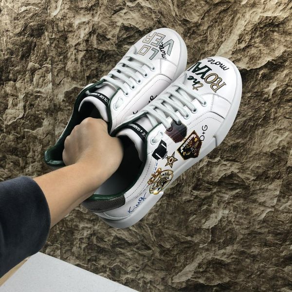2020m new trend leather casual shoes fashion men and women comfortable sneakers hand-painted doodle wild couple shoes, size 35-45, Black
2020m new trend leather casual shoes fashion men and women comfortable sneakers hand-painted doodle wild couple shoes, size 35-45, Black