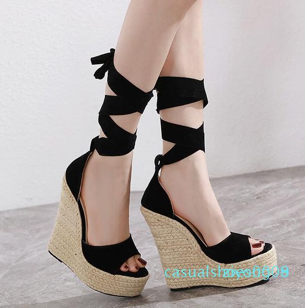 rome style bowtie suede straw woven platform w-sandals black sandale gladiator women sandals 16cm c09 l29
rome style bowtie suede straw woven platform w-sandals black sandale gladiator women sandals 16cm c09 l29