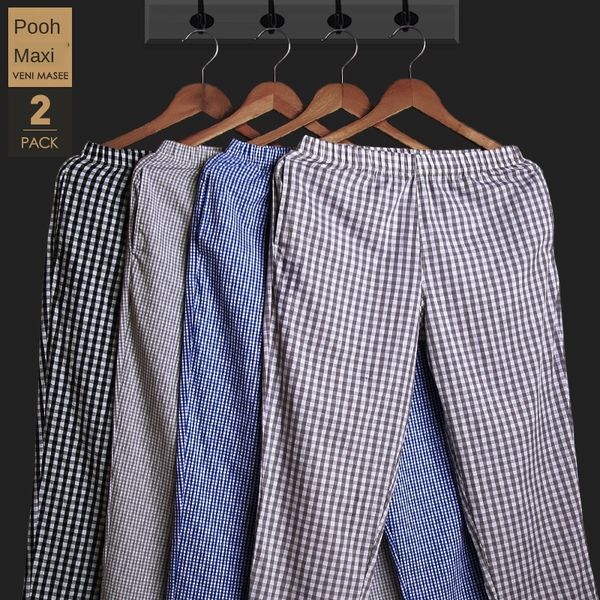 100% cotton pajamas men's summer trousers and trousers home pants men's home pants 2 house pieces autumn cotton men, Blue;red
100% cotton pajamas men's summer trousers and trousers home pants men's home pants 2 house pieces autumn cotton men, Blue;red