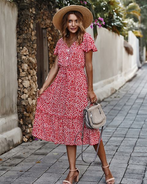 2020new arrivals midi dress for women beach dresses red flower bobo fashion summer brand short sleeve casual loose vintage dress
2020new arrivals midi dress for women beach dresses red flower bobo fashion summer brand short sleeve casual loose vintage dress