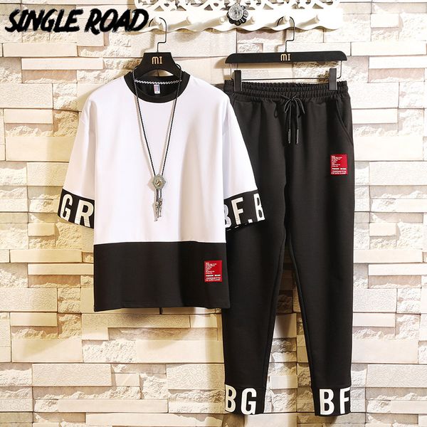 singleroad men's tracksuit men clothing 2020 white patchwork punk streetwear t-shirt shorts sportswear hip hop 2 pieces set male, Gray
singleroad men's tracksuit men clothing 2020 white patchwork punk streetwear t-shirt shorts sportswear hip hop 2 pieces set male, Gray