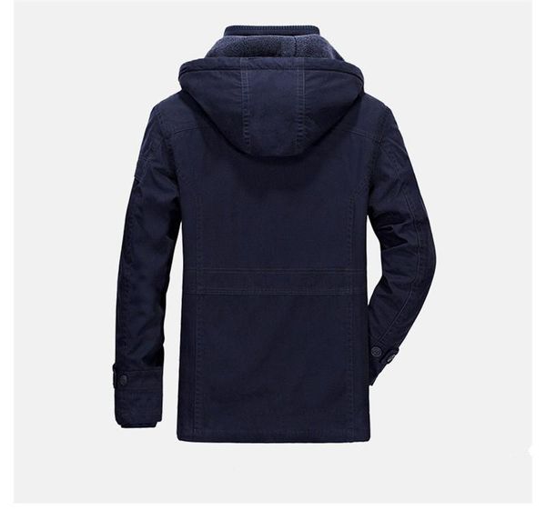 cargo coats long sleeve hat detachable mens designer jackets fleece hooded winter mens jackets papas stand collar pure color, Black;brown
cargo coats long sleeve hat detachable mens designer jackets fleece hooded winter mens jackets papas stand collar pure color, Black;brown