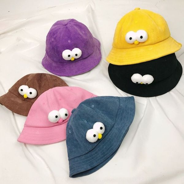 2019 korean style sesame street big-eye cartoon children's basin autumn fisherman cap cap baby hat cute baby fisherman hat, Yellow
2019 korean style sesame street big-eye cartoon children's basin autumn fisherman cap cap baby hat cute baby fisherman hat, Yellow