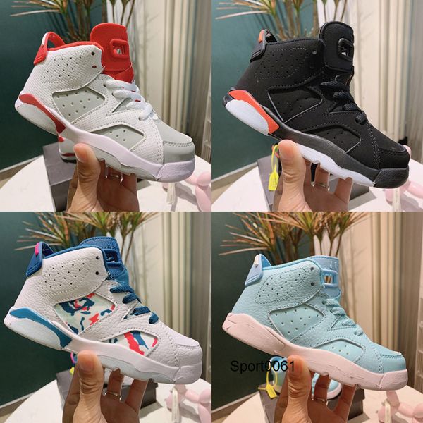 2020 new jumpman 6 kids basketball shoes children outdoor sports shoes gym red chicago boy girls 6s athletic sneakers eur 22-35, Black
2020 new jumpman 6 kids basketball shoes children outdoor sports shoes gym red chicago boy girls 6s athletic sneakers eur 22-35, Black