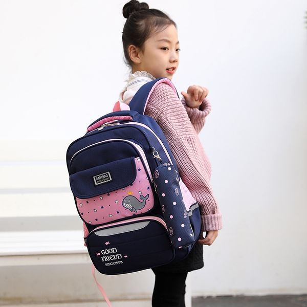 oxmel fashionable men's and women's grade backpack protective shoulder 1-5 grade 12-year-old primary school students' two-pie
oxmel fashionable men's and women's grade backpack protective shoulder 1-5 grade 12-year-old primary school students' two-pie