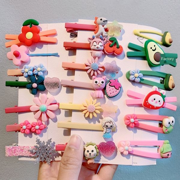 korean children's pin does fruit not hurt hair small flower cartoon fruit hairpin simple girl's side clip girl's hair accesso, Slivery;white
korean children's pin does fruit not hurt hair small flower cartoon fruit hairpin simple girl's side clip girl's hair accesso, Slivery;white