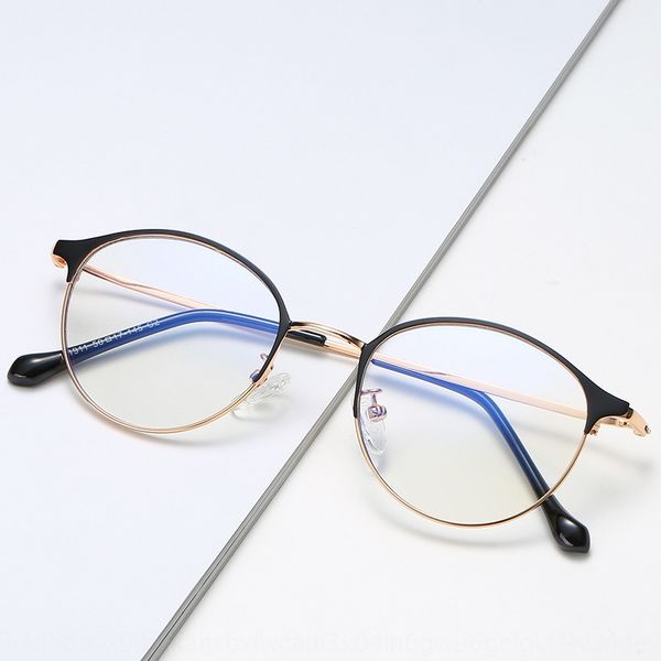 new korean round artistic eyebrow frame anti-blue light plain men's and women's fashion all-match myopia myopia glasses glasses fr, Silver
new korean round artistic eyebrow frame anti-blue light plain men's and women's fashion all-match myopia myopia glasses glasses fr, Silver