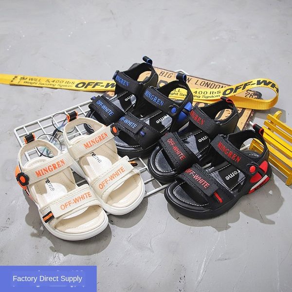 children's 2020 new and men's and women's anti-skid soft bottom sandals all-match sports sandals, Black;red
children's 2020 new and men's and women's anti-skid soft bottom sandals all-match sports sandals, Black;red