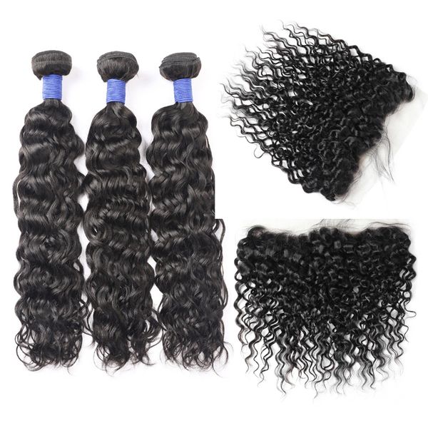ishow water wave virgin hair extensions wefts human hair bundles with closure 8a brazilian hair 3bundles with lace frontal for women girls a, Black
ishow water wave virgin hair extensions wefts human hair bundles with closure 8a brazilian hair 3bundles with lace frontal for women girls a, Black