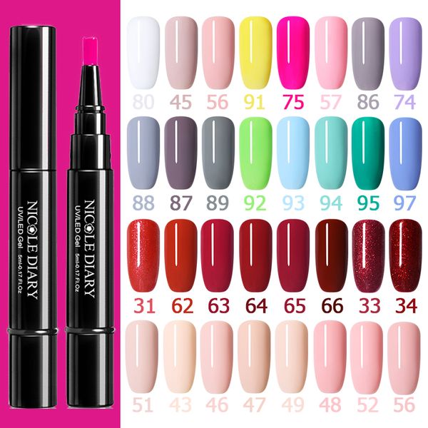 nail gel nicole diary 3 in 1 polish set for lamp art color glitter varnish one step pen uv led, Red;pink
nail gel nicole diary 3 in 1 polish set for lamp art color glitter varnish one step pen uv led, Red;pink