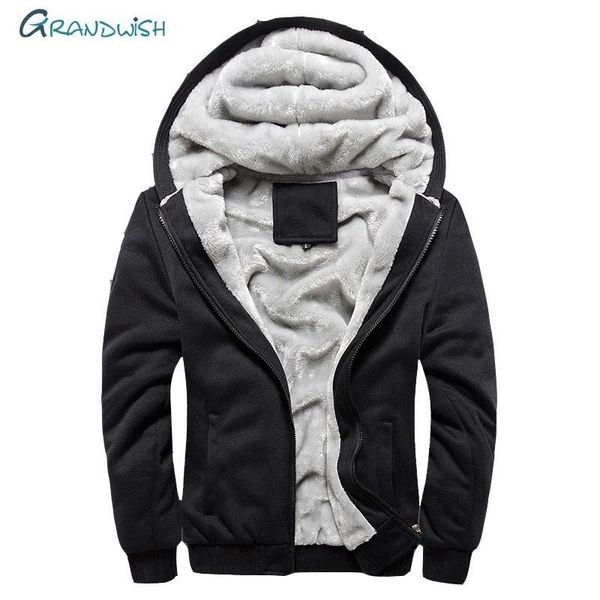 grandwish новых людей зимы куртки толстая теплое пальто ватки zipper мужские куртки толстовки пальто sportwear мужской streetwear плюс разме, Black;brown
grandwish новых людей зимы куртки толстая теплое пальто ватки zipper мужские куртки толстовки пальто sportwear мужской streetwear плюс разме, Black;brown