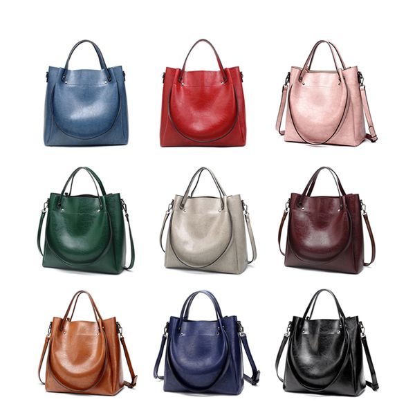 casual women tote shoulder bag pu leather ladies bucket handbag messenger bag soft shopping crossbody
casual women tote shoulder bag pu leather ladies bucket handbag messenger bag soft shopping crossbody