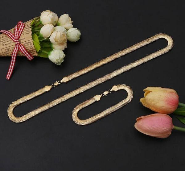 2020 woman men bracelet 8mm*16-30 inches gold flat snake chain necklace bracelet personalized necklace bracelet 10pcs/lot, Black
2020 woman men bracelet 8mm*16-30 inches gold flat snake chain necklace bracelet personalized necklace bracelet 10pcs/lot, Black