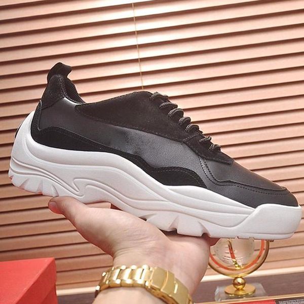 fashion classic gumboy calfskin sneaker mens shoes scarpe da uomo vintage footwears breathable lace -up chunky sneakers men casual s, Black
fashion classic gumboy calfskin sneaker mens shoes scarpe da uomo vintage footwears breathable lace -up chunky sneakers men casual s, Black