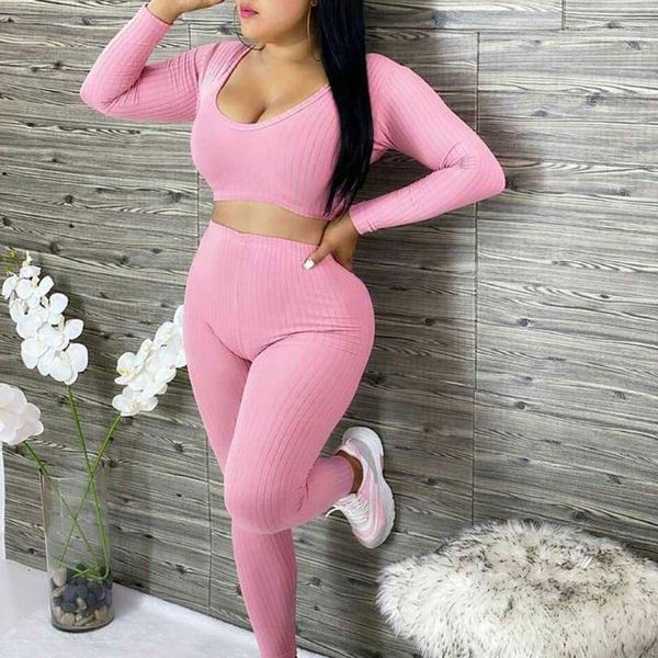yoga outfits solid color two piece set women long sleeve low cut slim crop high waist leggings pants sport club outfit tracksuit, White;red
yoga outfits solid color two piece set women long sleeve low cut slim crop high waist leggings pants sport club outfit tracksuit, White;red
