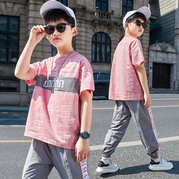 zcuf7 boys' summer suit 2020 boys' leisure summer clothes new medium and large children's internet celebrity short-sleeved ch
zcuf7 boys' summer suit 2020 boys' leisure summer clothes new medium and large children's internet celebrity short-sleeved ch