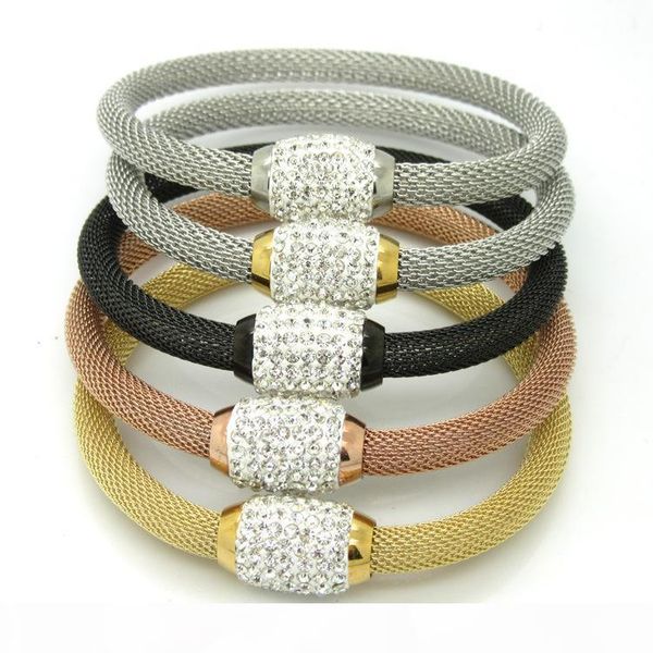a love titanium steel bracelet beautiful regressed fine double heart -shaped crystal bracelets bangles for women bracelets bangles tita, Black
a love titanium steel bracelet beautiful regressed fine double heart -shaped crystal bracelets bangles for women bracelets bangles tita, Black