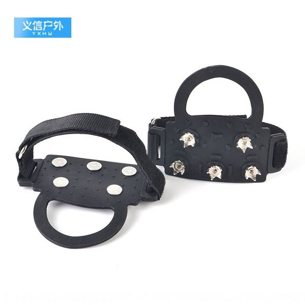 hxkaf outdoor 5-tooth 5-tooth hook and loop non-slip hiking s s mountaineering simple ice claw snow ice surface steel claw mountaineering sh
hxkaf outdoor 5-tooth 5-tooth hook and loop non-slip hiking s s mountaineering simple ice claw snow ice surface steel claw mountaineering sh