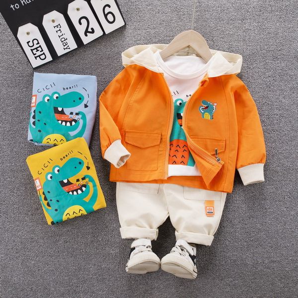 2020 autumn baby boys sets cartoon printing coat+tshirt+pants children's clothes wholesale, White
2020 autumn baby boys sets cartoon printing coat+tshirt+pants children's clothes wholesale, White