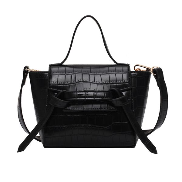 ladies new handbag fashion shoulder bag female temperament wild messenger bag women black
ladies new handbag fashion shoulder bag female temperament wild messenger bag women black
