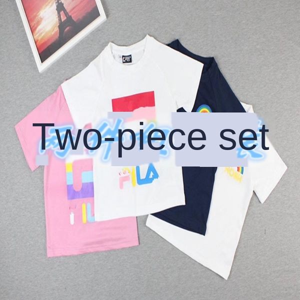 wear 2020 new leisure clothing children's t-shirt combination small and medium-sized children's top, Blue
wear 2020 new leisure clothing children's t-shirt combination small and medium-sized children's top, Blue