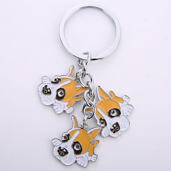 boxer dog pendant keychain key rings for women men white gold color metal alloy pet dog bag charm car key chains holder trinket, Silver
boxer dog pendant keychain key rings for women men white gold color metal alloy pet dog bag charm car key chains holder trinket, Silver