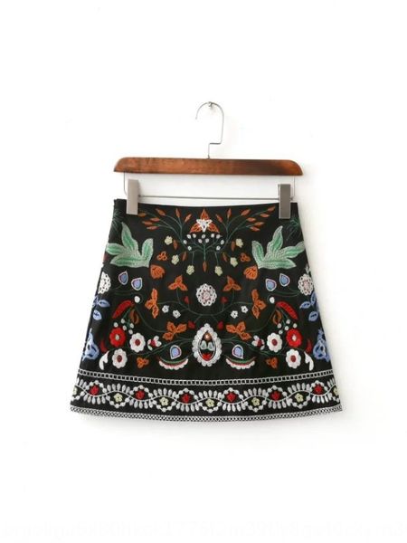 tjjnz autumn high waist side a- line dress zipper zipper color embroidered a- line skirt 5300, Black
tjjnz autumn high waist side a- line dress zipper zipper color embroidered a- line skirt 5300, Black