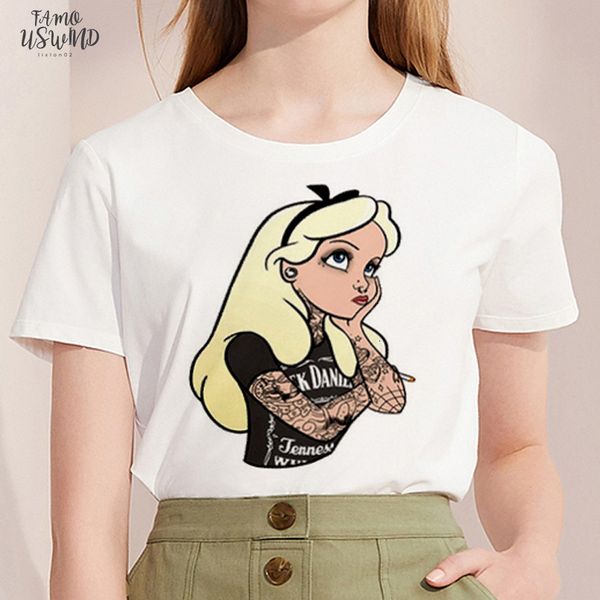 2020 new fashion t shirt women tattoo princess printed harajuku tshirt o neck short sleeve t shirt white female clothing
2020 new fashion t shirt women tattoo princess printed harajuku tshirt o neck short sleeve t shirt white female clothing
