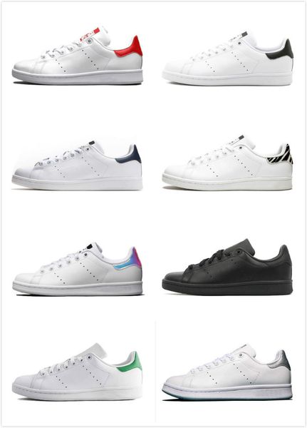 2020 smith men women flats sneakers green white navy red green rainbow stan mens leather shoes outdoor casual walking 36-44, Black 
2020 smith men women flats sneakers green white navy red green rainbow stan mens leather shoes outdoor casual walking 36-44, Black