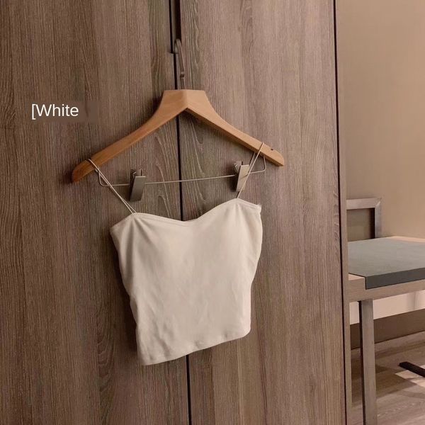 fjpkv oil painting girl's back-beautifying under camisole underwear vest breast-wiping thread small sling outer wear bottoming vest sum, White
fjpkv oil painting girl's back-beautifying under camisole underwear vest breast-wiping thread small sling outer wear bottoming vest sum, White