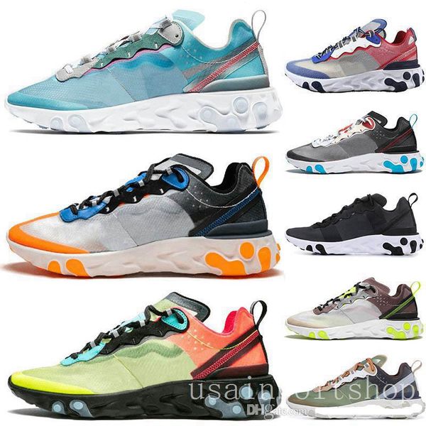 2020 upcoming react element 87 pack white sneakers men women trainer men women running shoes zapatos, Black
2020 upcoming react element 87 pack white sneakers men women trainer men women running shoes zapatos, Black