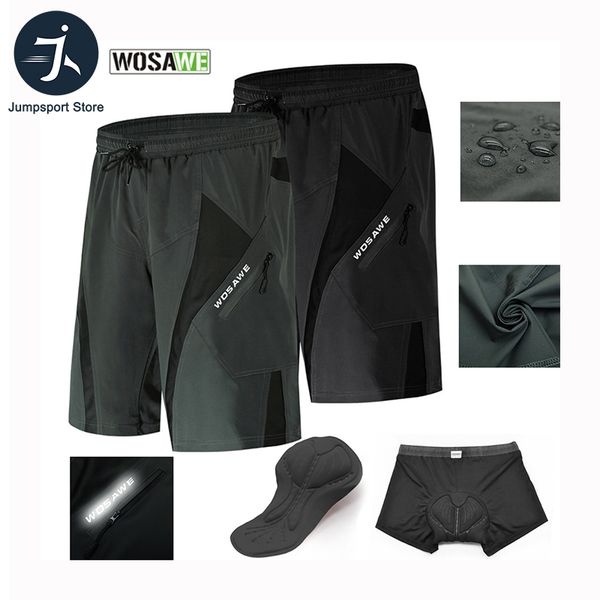 wosawe men's cycling shorts outdoor sports loose-fit 3d gel padded underwear bike bicycle lightweight downhill shorts
wosawe men's cycling shorts outdoor sports loose-fit 3d gel padded underwear bike bicycle lightweight downhill shorts
