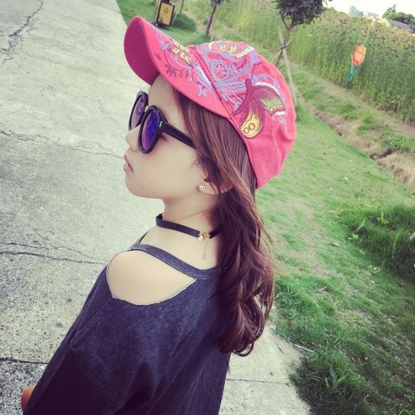 parent-child butterfly sunscreen national style butterfly cap women's outdoor children's hat outdoor sun hat, Blue;gray 
parent-child butterfly sunscreen national style butterfly cap women's outdoor children's hat outdoor sun hat, Blue;gray