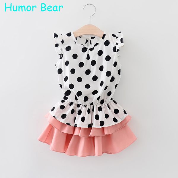 clothing sets humor bear girls clothes brand kids cartoon children dot +shorts set, White
clothing sets humor bear girls clothes brand kids cartoon children dot +shorts set, White