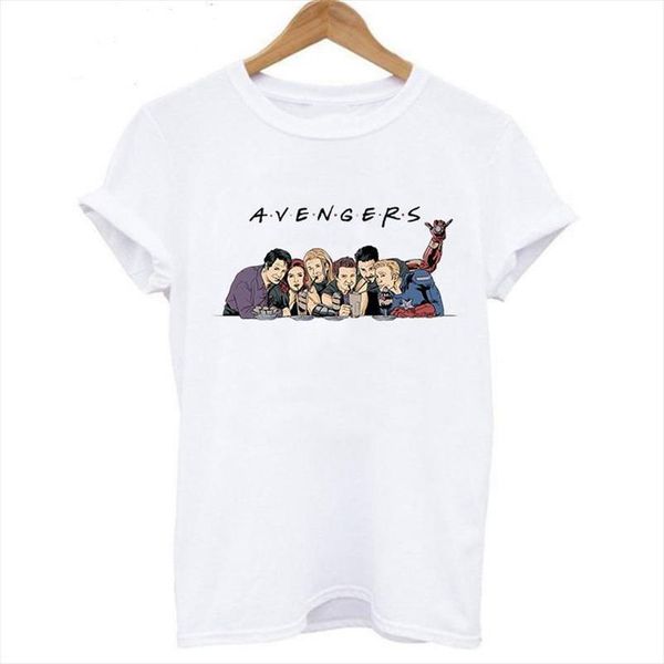 luslos 2020 новая мода женская футболка marvel женщины печати тенниски друзей t shirt смешные футболки женщины streetwear одежда super soft, White
luslos 2020 новая мода женская футболка marvel женщины печати тенниски друзей t shirt смешные футболки женщины streetwear одежда super soft, White