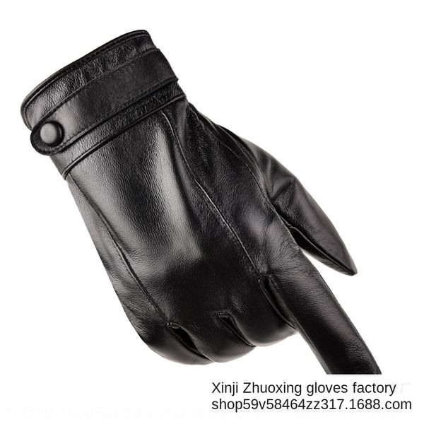 sheepskin men winter warm touch warm motorcycle gloves screen fleece lining windproof drive motorcycle leather gloves, Black
sheepskin men winter warm touch warm motorcycle gloves screen fleece lining windproof drive motorcycle leather gloves, Black