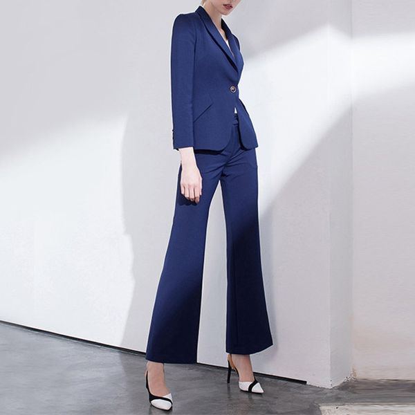 women's two piece pants suit casual single button slim slimming two-piece (jacket + pants) custom made, White 
women's two piece pants suit casual single button slim slimming two-piece (jacket + pants) custom made, White